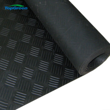 anti slip 3mm 6mm checker rubber sheet